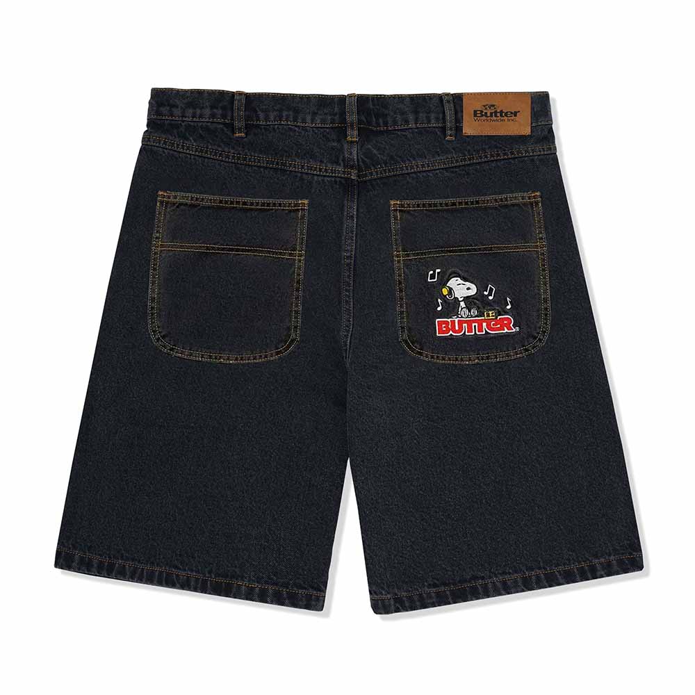 PEANUTS RADIO DENIM SHORTS