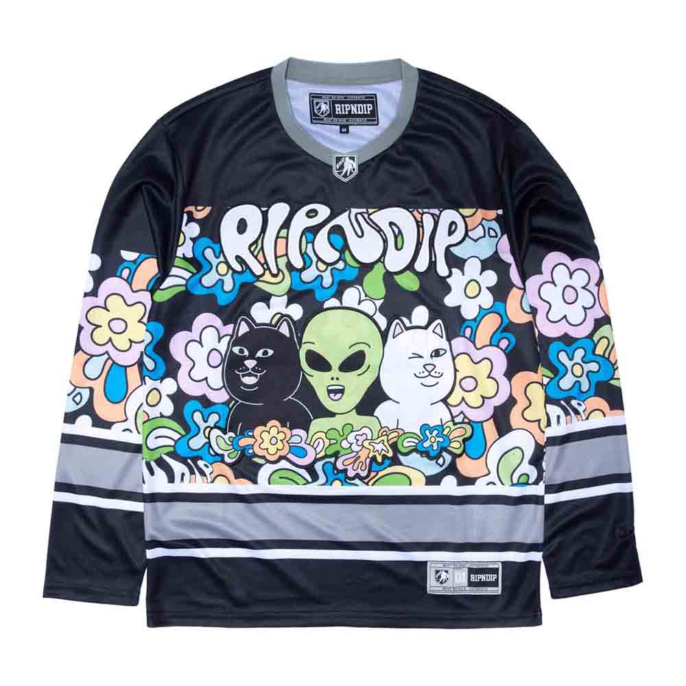 FLOWER CHILD HOCKEY JERSEY