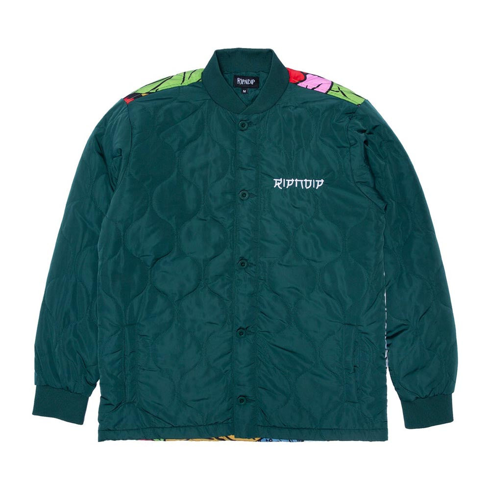 NERMURARI WARRIOR QUILTED BOMBER JACKET