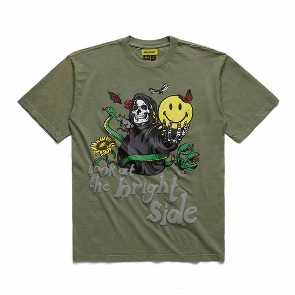 SMILEY LOOK AT THE BRIGHT SIDE TEE