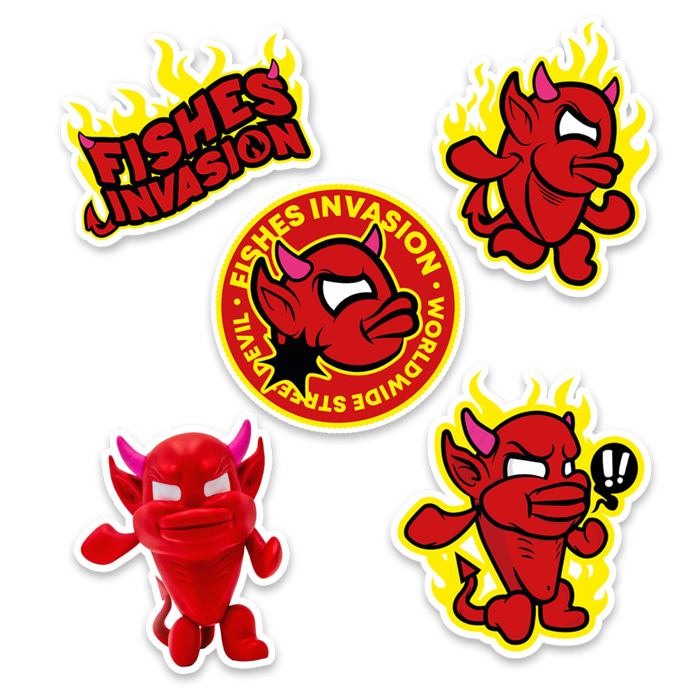 DEVIL STICKERS PACK