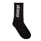 HELVETICA JACQUARD CREW SOCKS