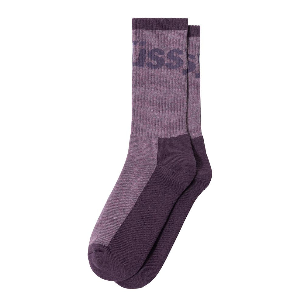 JACQUARD TRAIL SOCKS LOGO