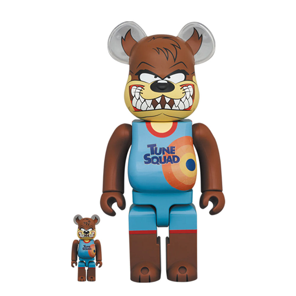 BEARBRICK 400% SPACE JAM 2 TASMANIAN DEVIL 2-PACK