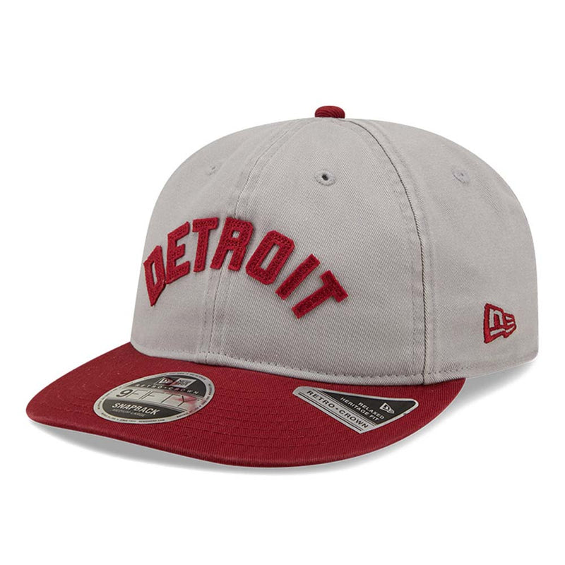 DETROIT TIGERS COOPERSTOWN GREY 9FIFTY RETRO CROWN CAP