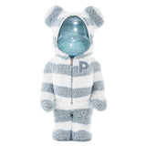 BEARBRICK 1000% ICE CREAM PIQUE PAJAMAS MINT WHITE