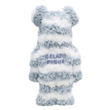 BEARBRICK 400% ICE CREAM PIQUE PAJAMAS MINT WHITE