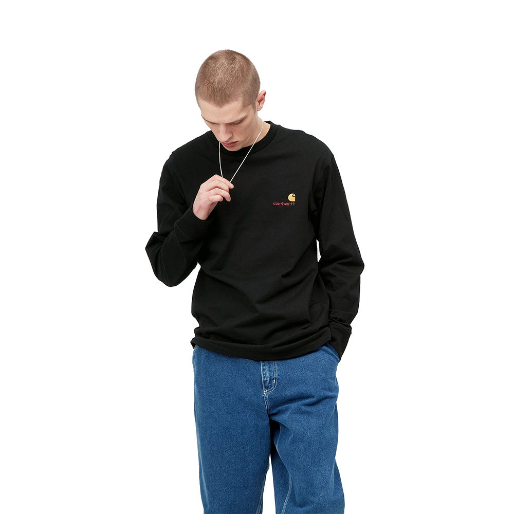 L/S AMERICAN SCRIPT T-SHIRT