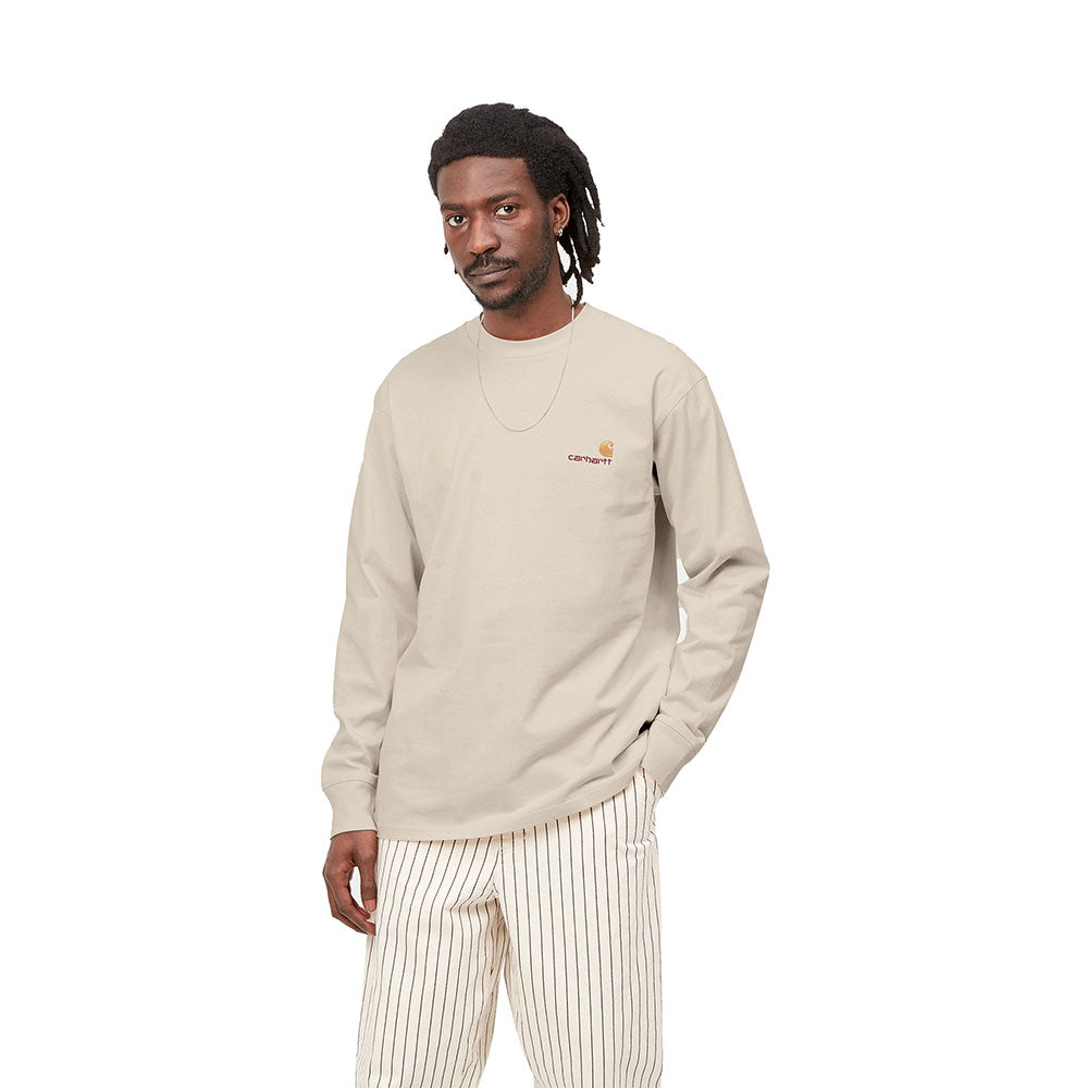 L/S AMERICAN SCRIPT T-SHIRT