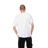 S/S SCRIPT EMBROIDERY T-SHIRT