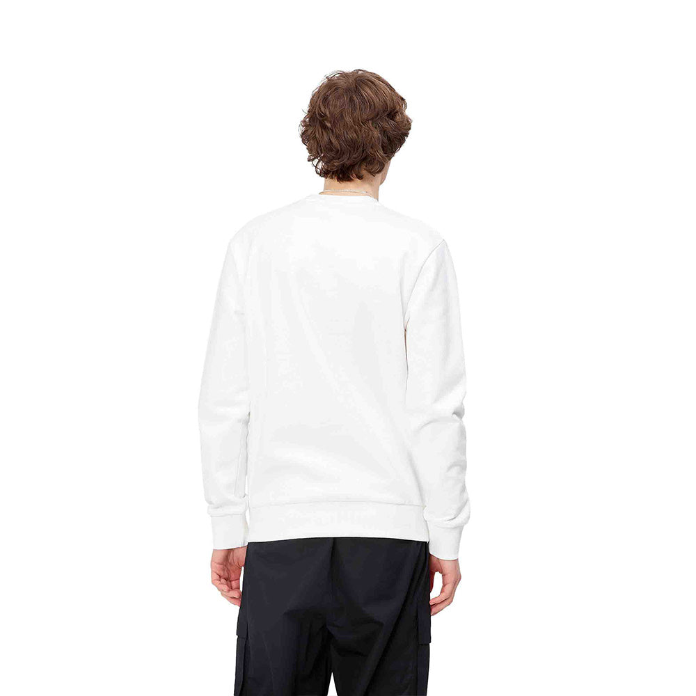 SCRIPT EMBROIDERY SWEAT