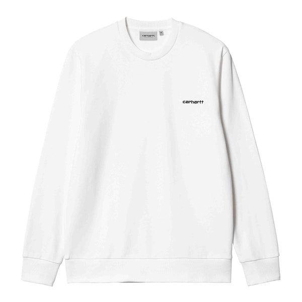 SCRIPT EMBROIDERY SWEAT