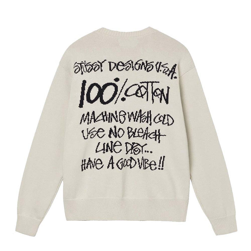 SWEATER CARE LABEL